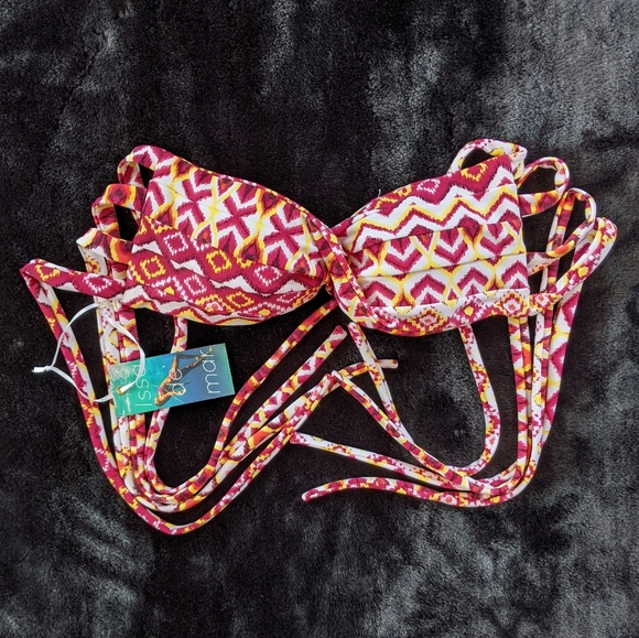 Issa de'mar Bandeau Bikini Top NWT - Picture 3 of 8